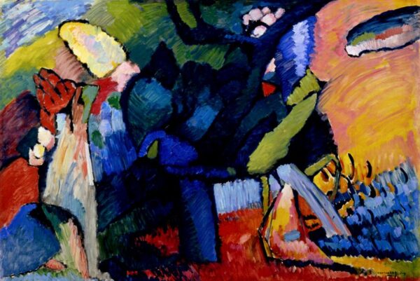 Improvisation 4 by Wassily Kandinsky, hand-painted oil painting reproduction