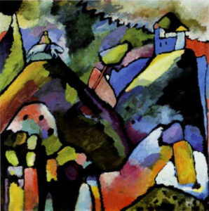Improvisation 9 by Wassily Kandinsky, hand-painted oil painting reproduction