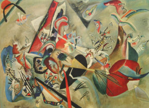 In Grey by Wassily Kandinsky, hand-painted oil painting reproduction