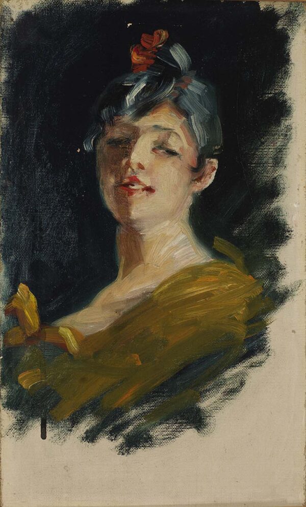 In Life by Alice Pike Barney, hand-painted oil painting reproduction