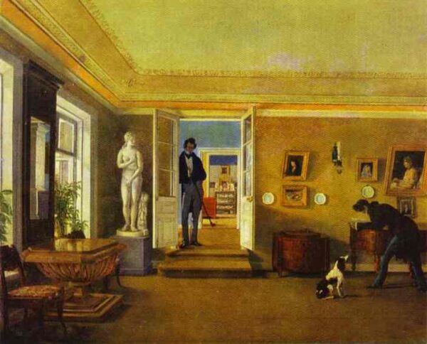 In Rooms by Kapiton Zelentsov, hand-painted oil painting reproduction