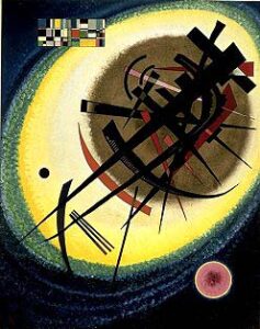 In the Bright Oval by Wassily Kandinsky, hand-painted oil painting reproduction