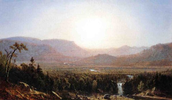 In the Catskills by Sanford Robinson Gifford, hand-painted oil painting reproduction