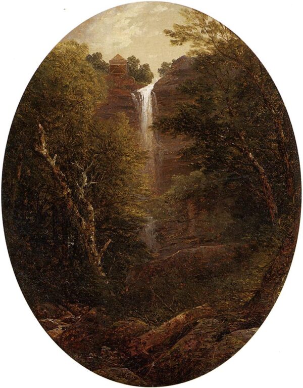 In the Catskills by John William Casilear, hand-painted oil painting reproduction