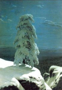 In the North Wild by Ivan Shishkin, hand-painted oil painting reproduction