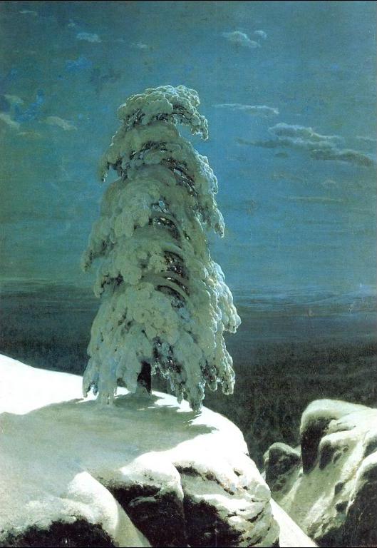 In the North Wild by Ivan Shishkin, hand-painted oil reproduction