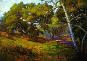 In the Shade of the Arroyo by Franz Bischoff, hand-painted oil painting reproduction