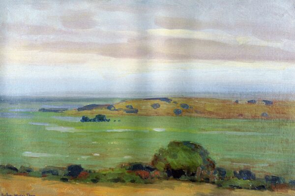 In the Shadow of the Thundercloud 1908 by Arthur Wesley Dow, hand-painted oil painting reproduction