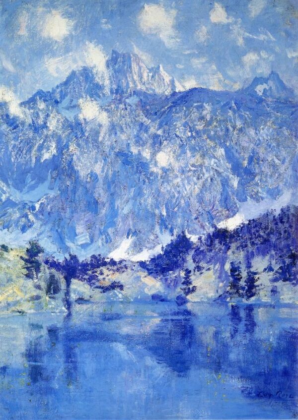 In the Sierra by Guy Rose, hand-painted oil painting reproduction