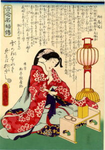 Incense Burning by Utagawa Kunisada, hand-painted oil painting reproduction
