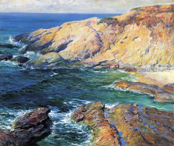 Incoming Tide by Guy Rose, hand-painted oil painting reproduction