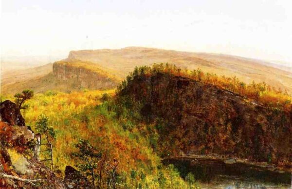 Indian Encampment by Thomas Worthington Whittredge, hand-painted oil painting reproduction