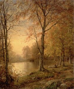 Indian Summer by William Trost Richards, hand-painted oil painting reproduction