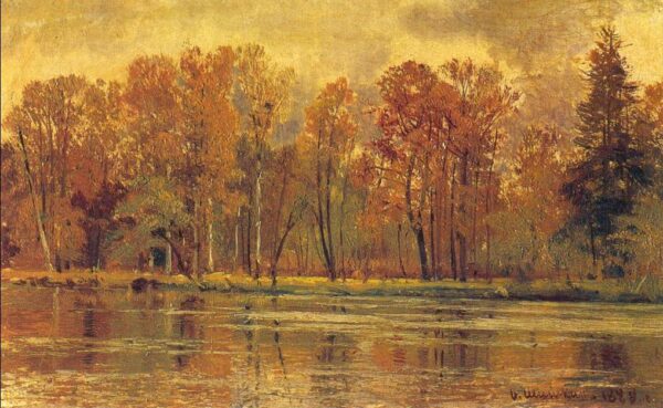 Indian Summer by Ivan Shishkin, hand-painted oil painting reproduction