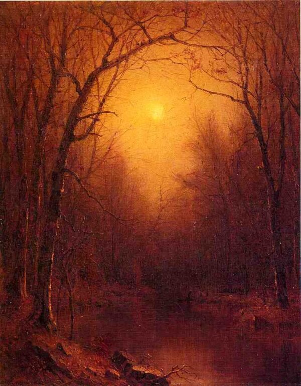 Indian Summer in the Bronx by Sanford Robinson Gifford, hand-painted oil painting reproduction