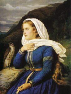 Ingeborg by Peter Nicolai Arbo, hand-painted oil painting reproduction