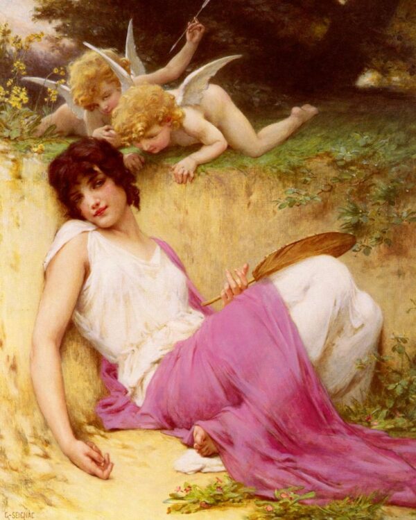 Innocence by Guillaume Seignac, hand-painted oil painting reproduction
