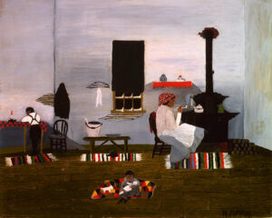 Interior by Horace Pippin, hand-painted oil painting reproduction