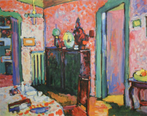 Interior by Wassily Kandinsky, hand-painted oil painting reproduction