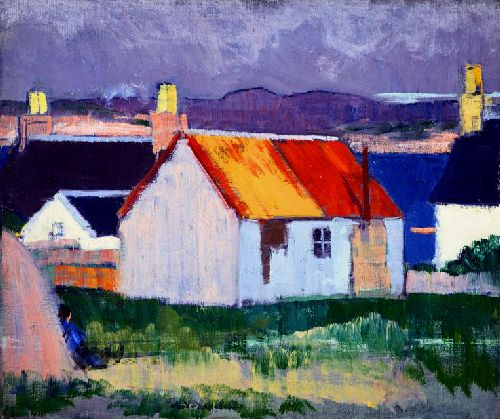 Iona by Francis Cadell, hand-painted oil reproduction