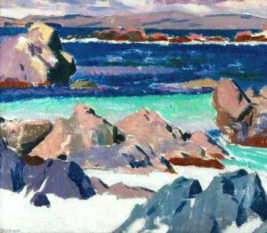 Iona North End by Francis Cadell, hand-painted oil painting reproduction