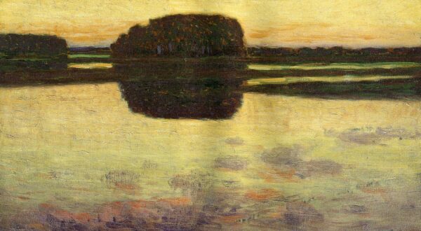 Ipswich Marsh 1900 by Arthur Wesley Dow, hand-painted oil painting reproduction