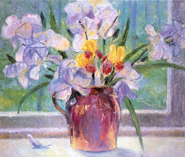 Iris by Bernhard Gutmann, hand-painted oil painting reproduction