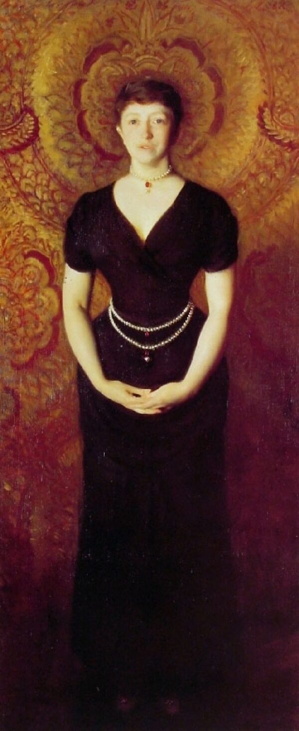 Isabella Stewart Gardner by John Singer Sargent, hand-painted oil painting reproduction