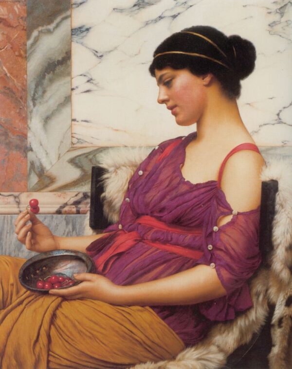 Ismenia by John William Godward, hand-painted oil painting reproduction