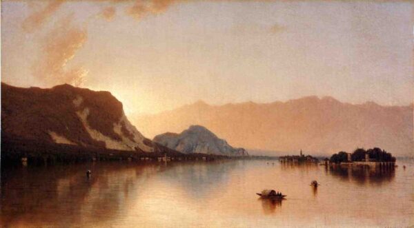 Isola Bella in Lago Maggiore by Sanford Robinson Gifford, hand-painted oil painting reproduction
