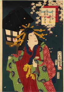 Iwai Hanshiro VII by Utagawa Kunisada, hand-painted oil painting reproduction