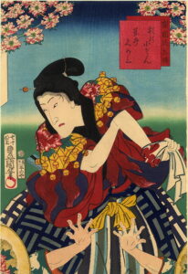 Iwai Kumezo by Utagawa Kunisada, hand-painted oil painting reproduction