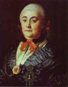 Portrait Of The Lady In Waiting, A. M. Izmaylova by Aleksey Antropov, hand-painted oil painting reproduction