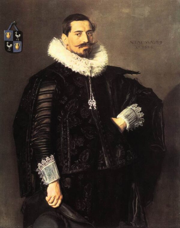 Jacob Pietersz Olycan by Frans Hals, hand-painted oil painting reproduction