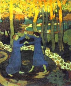 Jacob’s Battle with the Angel by Maurice Denis, hand-painted oil painting reproduction