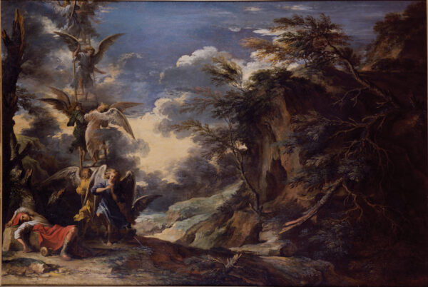 Jacob’s Dream by Salvator Rosa, hand-painted oil painting reproduction