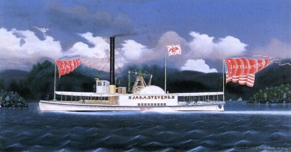 James A. Stevens by James Bard, hand-painted oil painting reproduction