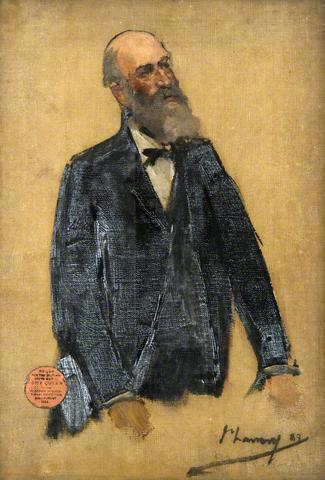 James B. Russell by John Lavery, hand-painted oil reproduction