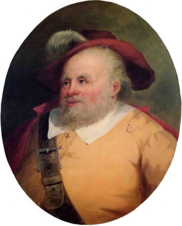 James Hackett as Falstaff by George Henry Durrie, hand-painted oil painting reproduction