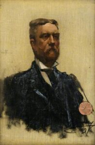 James Muir by John Lavery, hand-painted oil painting reproduction