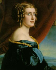 Jane Digby by Joseph Karl Stieler, hand-painted oil painting reproduction