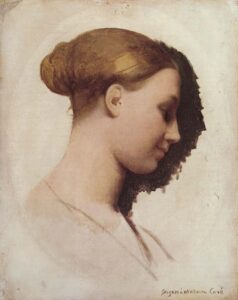 Madame Clement Boulanger by Jean Auguste Dominique Ingres, hand-painted oil painting reproduction