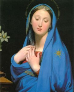 Virgin of the Adoption by Jean Auguste Dominique Ingres, hand-painted oil painting reproduction