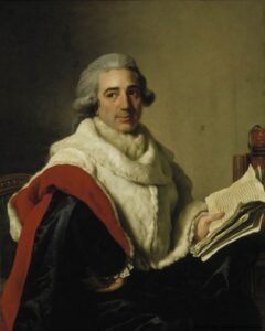 Jean Baptiste Eugene Du Mangin by Alexander Roslin, hand-painted oil painting reproduction