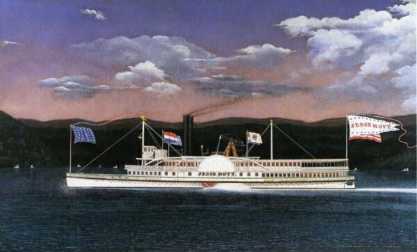 Jesse Hoyt by James Bard, hand-painted oil painting reproduction