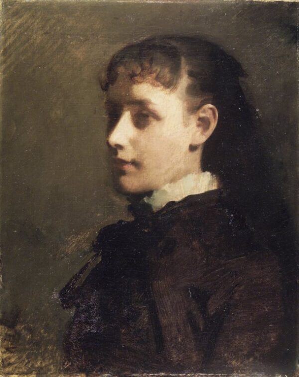 Jessie Jay Burge by Abbott Handerson Thayer, hand-painted oil painting reproduction