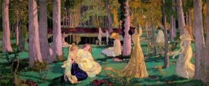 Jeu de volant by Maurice Denis, hand-painted oil painting reproduction