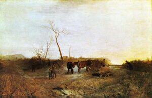 Frosty Morning by J.M.W. Turner, hand-painted oil painting reproduction