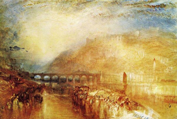 Heidelberg by J.M.W. Turner, hand-painted oil painting reproduction
