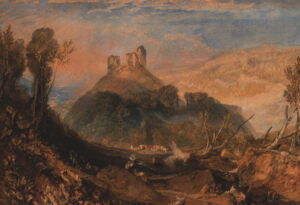 Okehampton by J.M.W. Turner, hand-painted oil painting reproduction